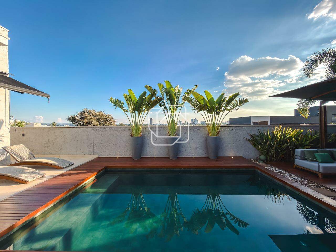 Casa de Condomínio à venda em Indaiatuba - SP - Helvetia Park: Área da piscina