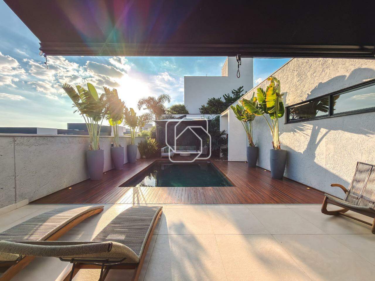 Casa de Condomínio à venda em Indaiatuba - SP - Helvetia Park: Área da piscina