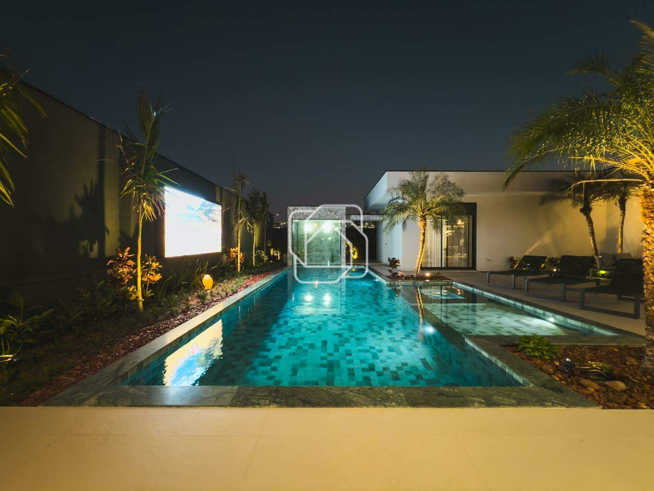 Casa de Condomínio à venda em Indaiatuba - SP - Reserva Petrus: Área da piscina