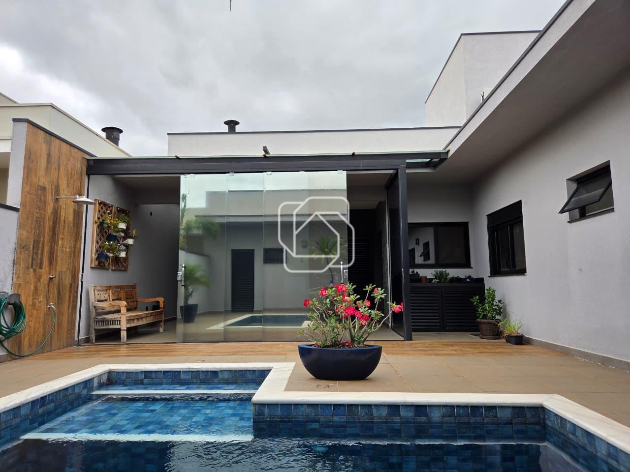 Casa de Condomínio à venda em Indaiatuba - SP - Jardim Residencial Dona Lucilla: Área da piscina