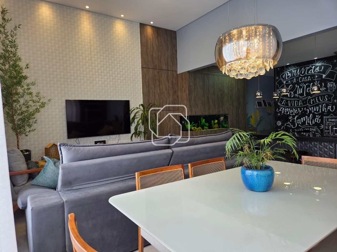 Casa de Condomínio à venda em Indaiatuba - SP - Jardim Residencial Dona Lucilla: Sala de jantar