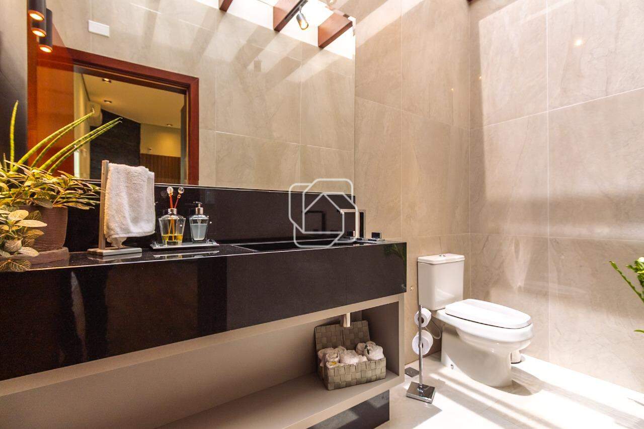 Casa de Condomínio à venda em Indaiatuba - SP - Recanto dos Pássaros: Lavabo