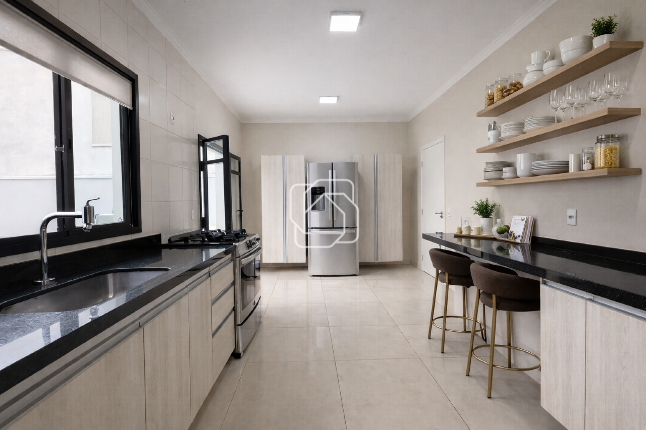 Casa de Condomínio à venda em Indaiatuba - SP - Jardim Residencial Maria Dulce: Cozinha - Home Staging
