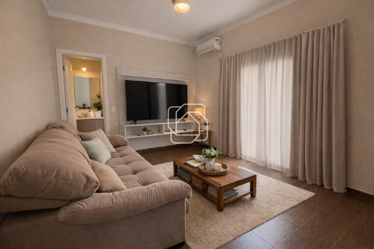 Casa de Condomínio à venda em Indaiatuba - SP - Jardim Residencial Maria Dulce: Dormitório - Home Staging