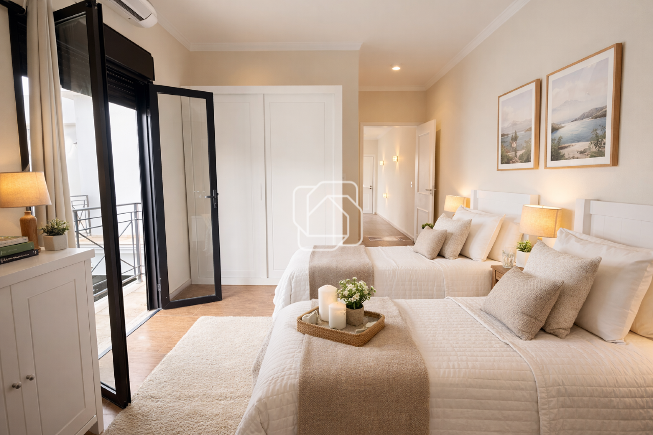 Casa de Condomínio à venda em Indaiatuba - SP - Jardim Residencial Maria Dulce: Dormitório - Home Staging