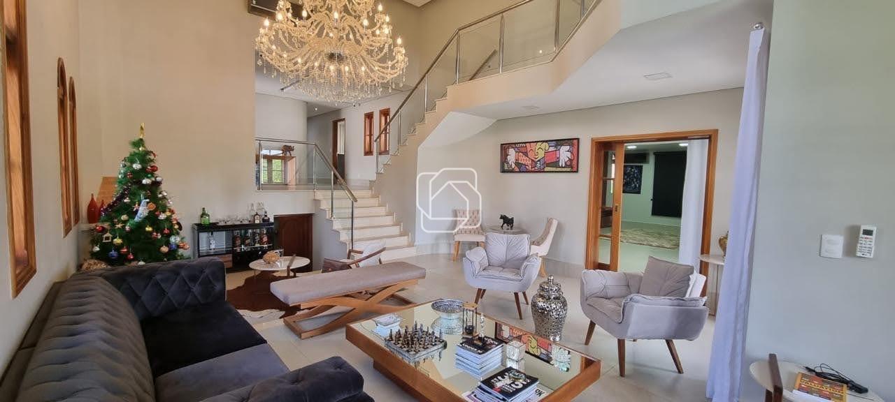 Casa de Condomínio à venda em Indaiatuba - SP - Lagos de Shanadu: Sala de estar