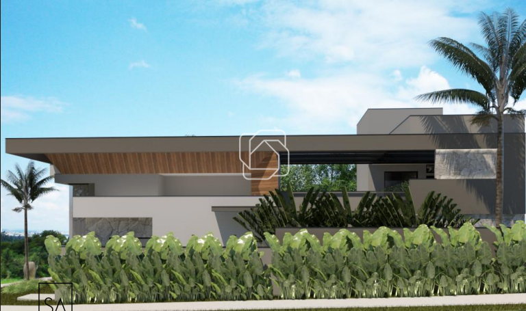 Casa de Condomínio à venda em Indaiatuba - SP - Jardim Residencial Dona Maria Cândida: Imagem do projeto 3D