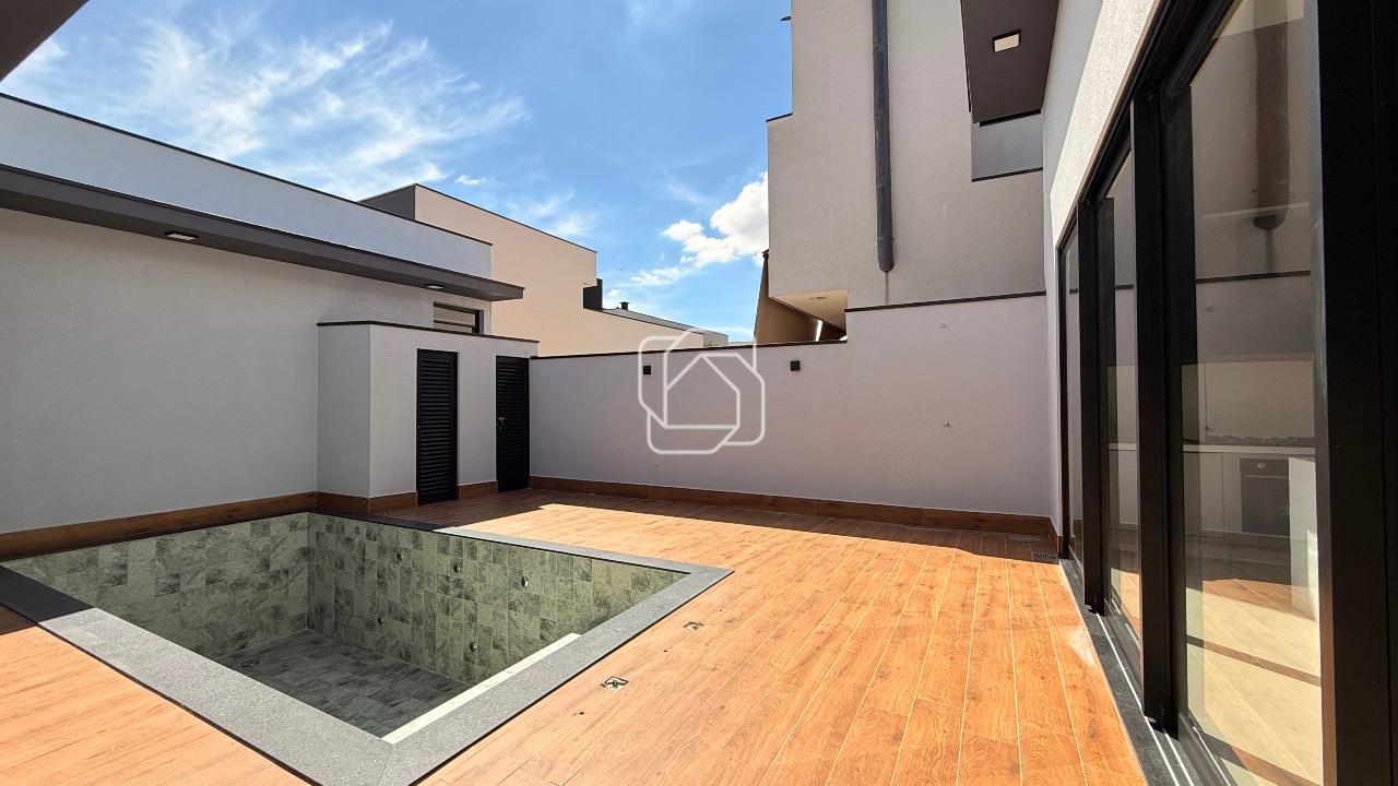 Casa de Condomínio à venda em Indaiatuba - SP - Jardim Residencial Dona Lucilla: Área da piscina