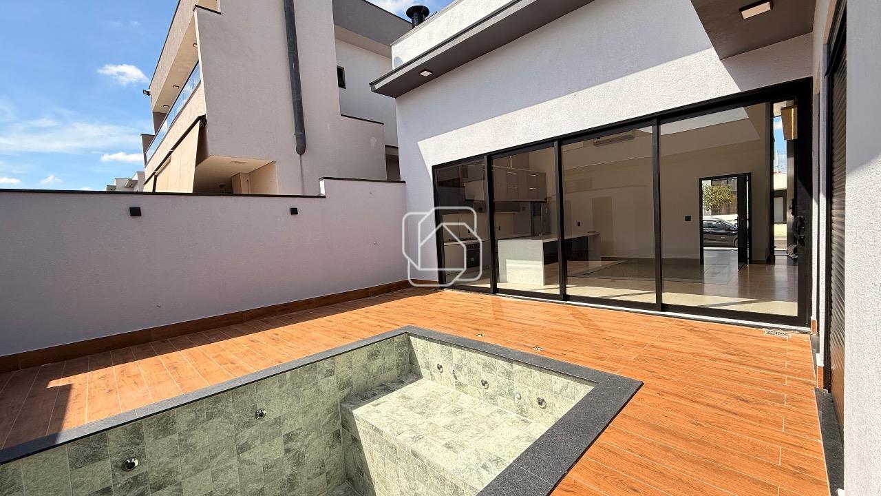 Casa de Condomínio à venda em Indaiatuba - SP - Jardim Residencial Dona Lucilla: Área da piscina