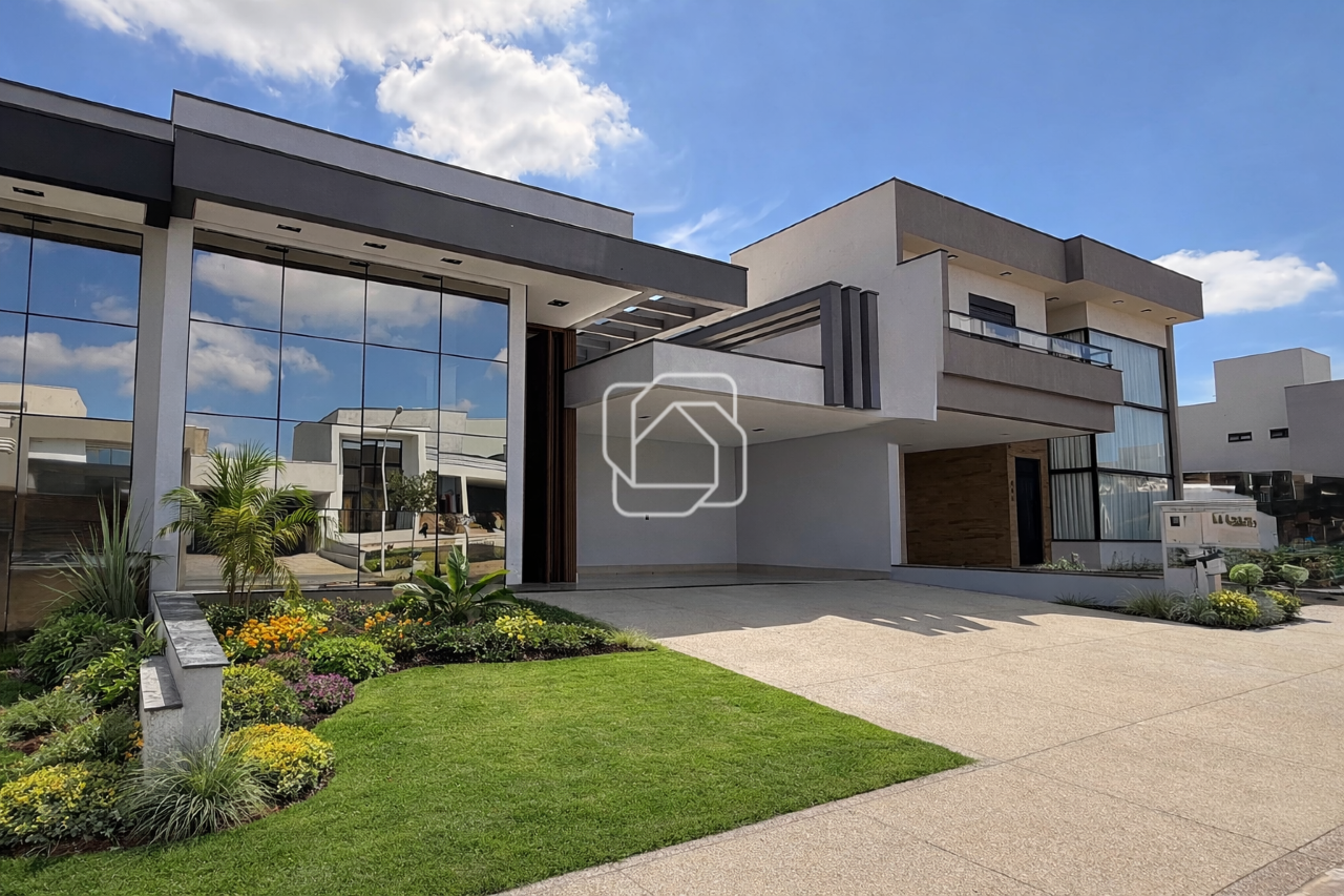 Casa de Condomínio à venda em Indaiatuba - SP - Jardim Residencial Dona Lucilla: Fachada