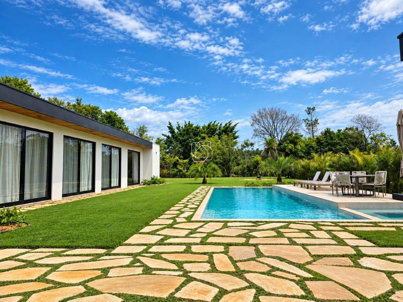 Casa de Condomínio à venda em Itu - SP - Condomínio Terras de São José II: Área da piscina