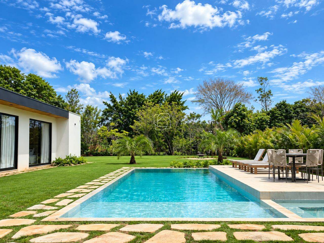 Casa de Condomínio à venda em Itu - SP - Condomínio Terras de São José II: Área da piscina