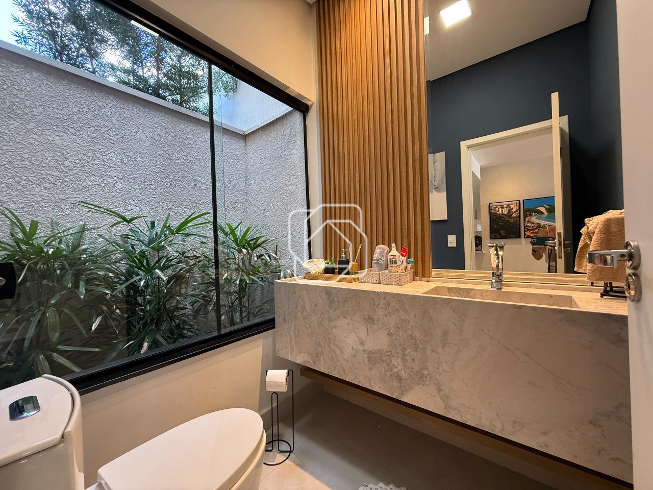 Casa de Condomínio à venda em Indaiatuba - SP - Jardim Residencial Maria Dulce: LAVABO