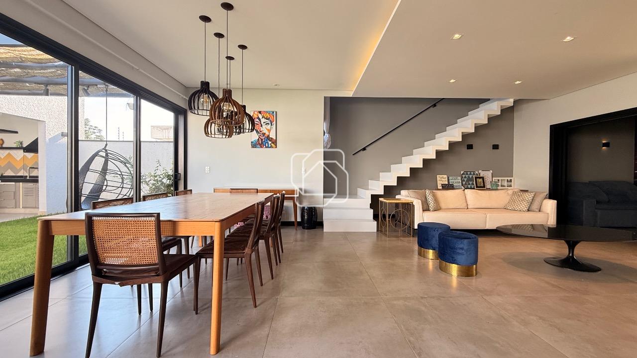 Casa de Condomínio à venda em Indaiatuba - SP - Jardim Residencial Alto de Itaici: Sala de jantar