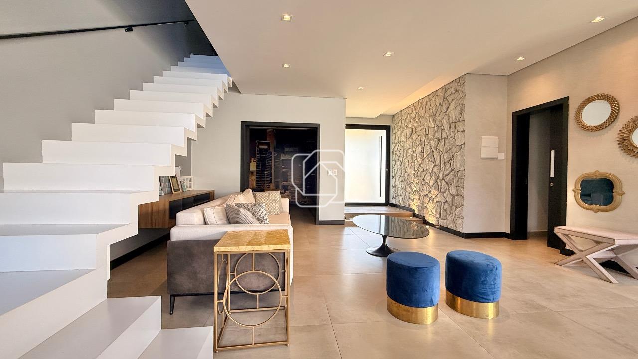Casa de Condomínio à venda em Indaiatuba - SP - Jardim Residencial Alto de Itaici: Sala de estar
