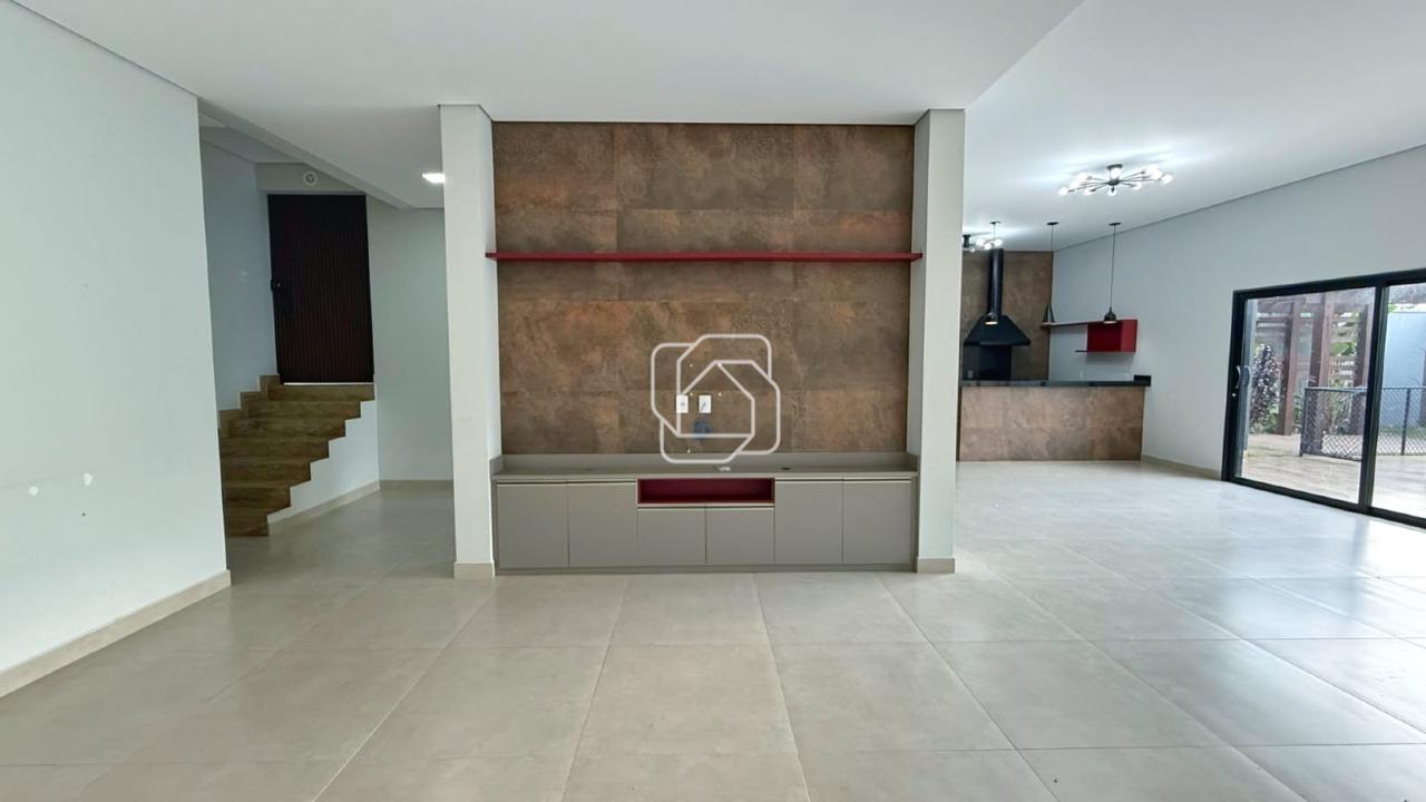 Casa de Condomínio à venda em Indaiatuba - SP - Jardim Vila Paradiso: Sala de estar integrada