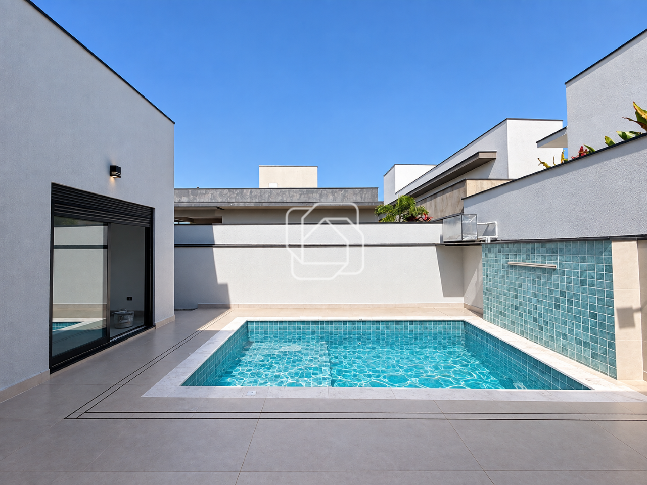Casa de Condomínio à venda em Salto - SP - Residencial Lagos D’Icaraí: Área da piscina