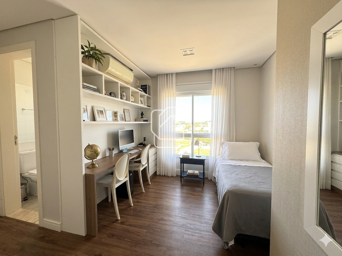 Casa de Condomínio à venda em Indaiatuba - SP - Jardim Residencial Alto de Itaici: Dormitório