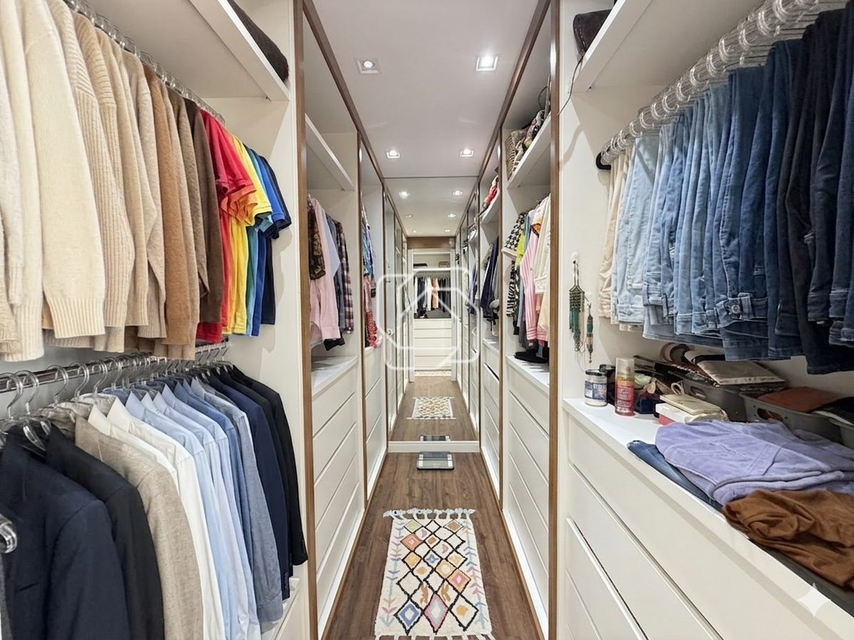 Casa de Condomínio à venda em Indaiatuba - SP - Jardim Residencial Alto de Itaici: Closet
