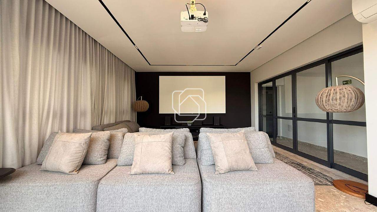 Apartamento para aluguel em Indaiatuba - SP - Atmosphera: Sala de cinema do condominio