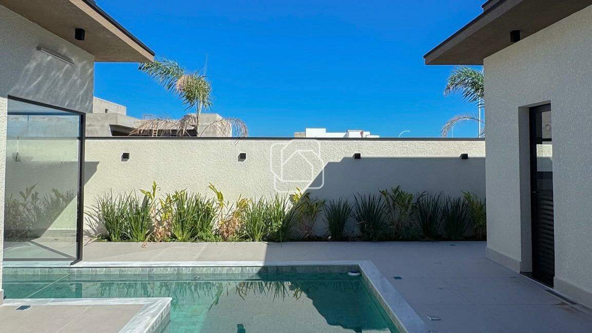 Casa de Condomínio à venda em Indaiatuba - SP - Jardim Residencial Dona Maria Cândida: Área da piscina
