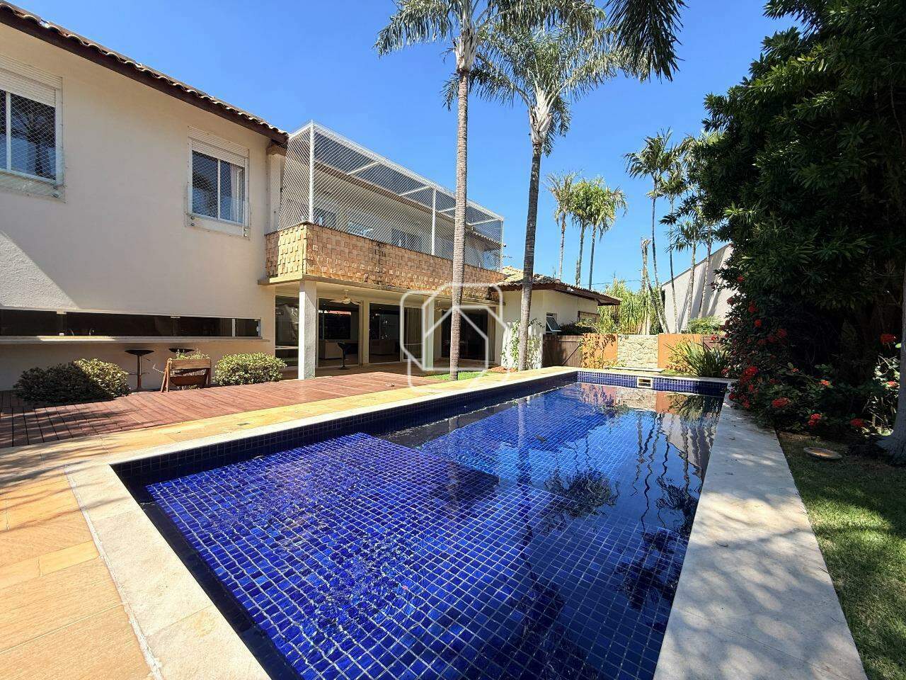 Casa de Condomínio à venda em Indaiatuba - SP - Vila Borghese: Área da piscina