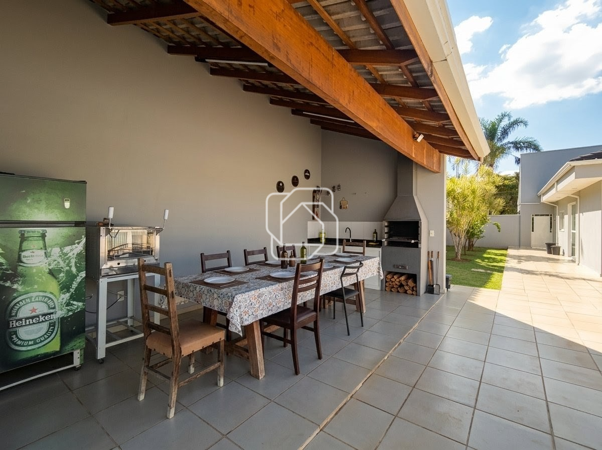 Casa de Condomínio à venda em Itu - SP - Condomínio Santa Mônica: Area gourmet