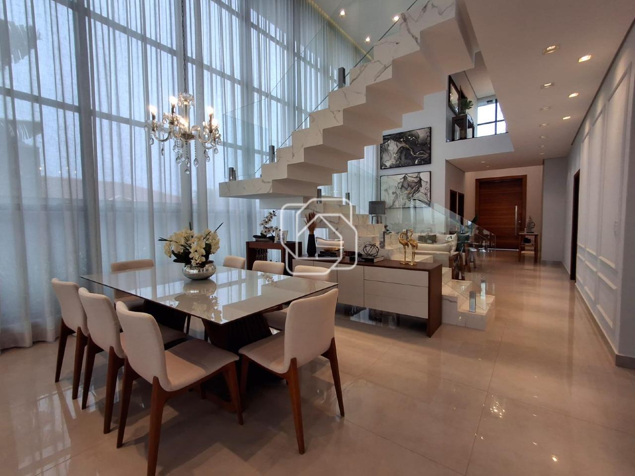 Casa de Condomínio para aluguel em Indaiatuba - SP - Jardim Residencial Santa Clara: sala de jantar