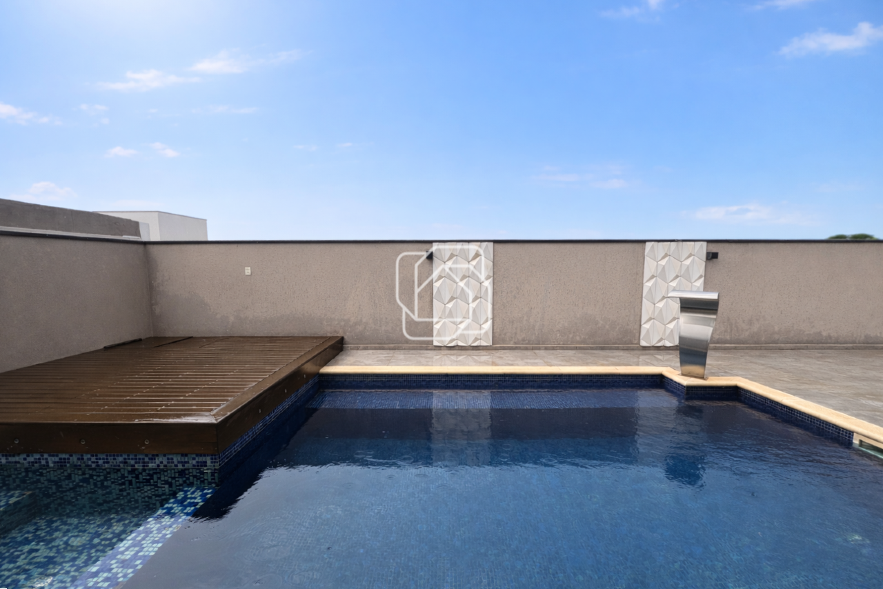 Casa de Condomínio à venda em Indaiatuba - SP - Condomínio Terra Magna: Área da piscina