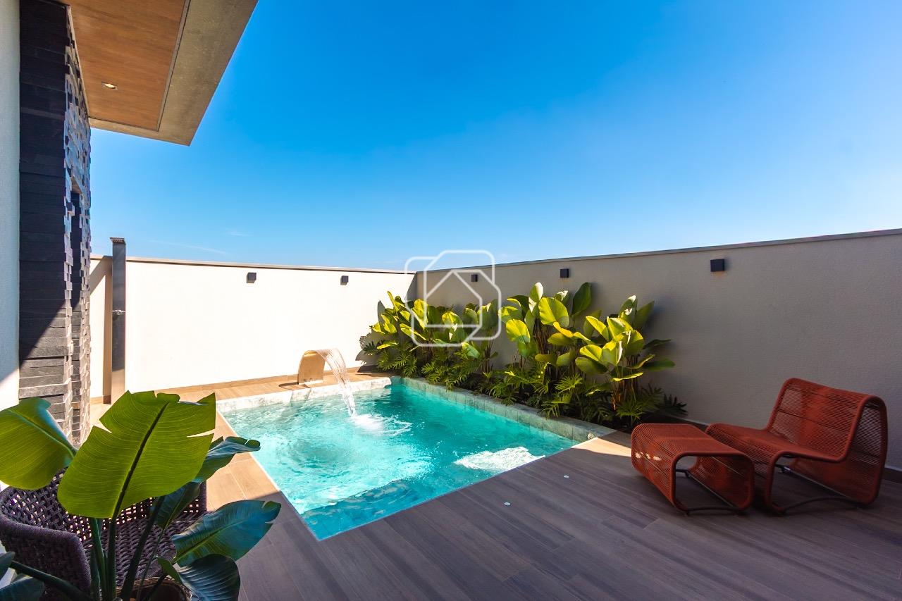 Casa de Condomínio à venda em Indaiatuba - SP - Jardim Residencial Dona Maria Cândida: Área da piscina