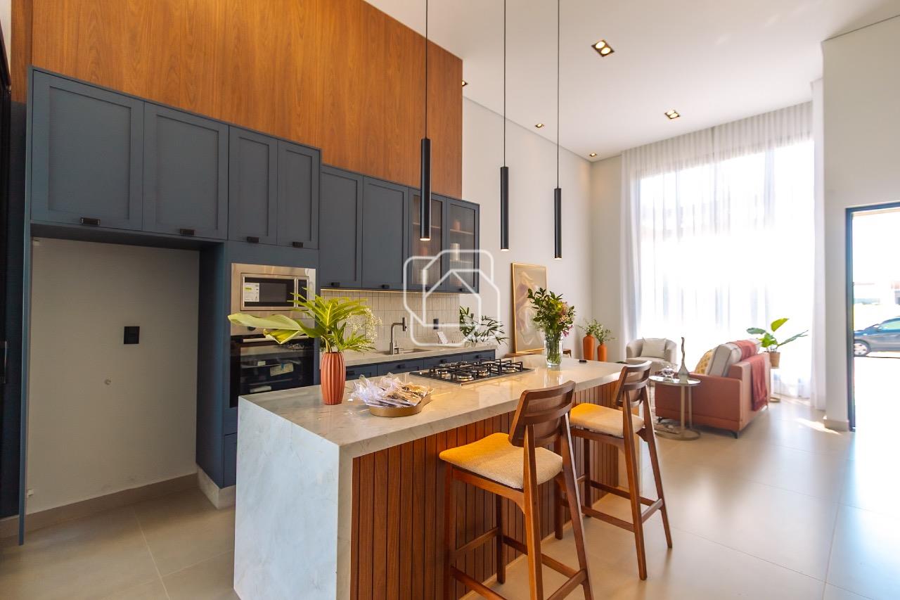 Casa de Condomínio à venda em Indaiatuba - SP - Jardim Residencial Dona Maria Cândida: Cozinha integrada