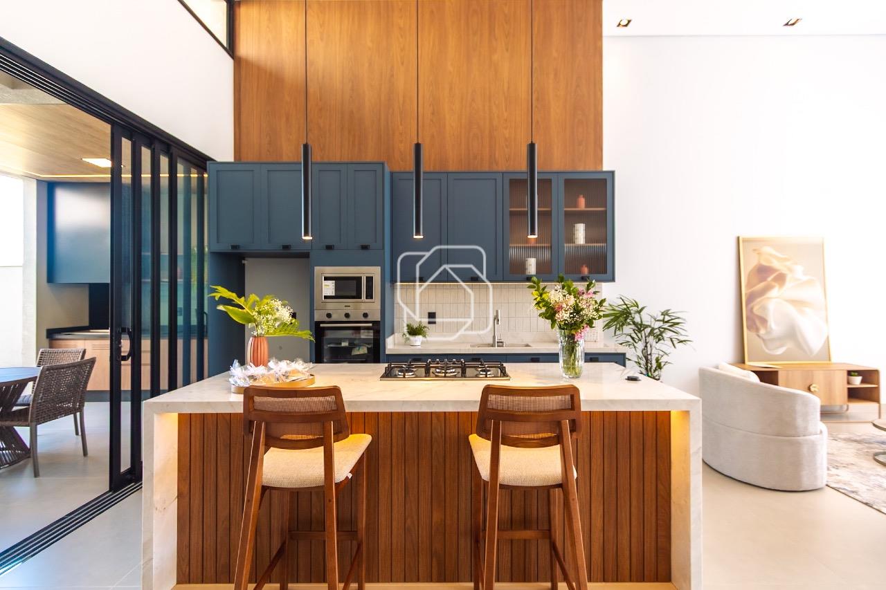 Casa de Condomínio à venda em Indaiatuba - SP - Jardim Residencial Dona Maria Cândida: Cozinha integrada