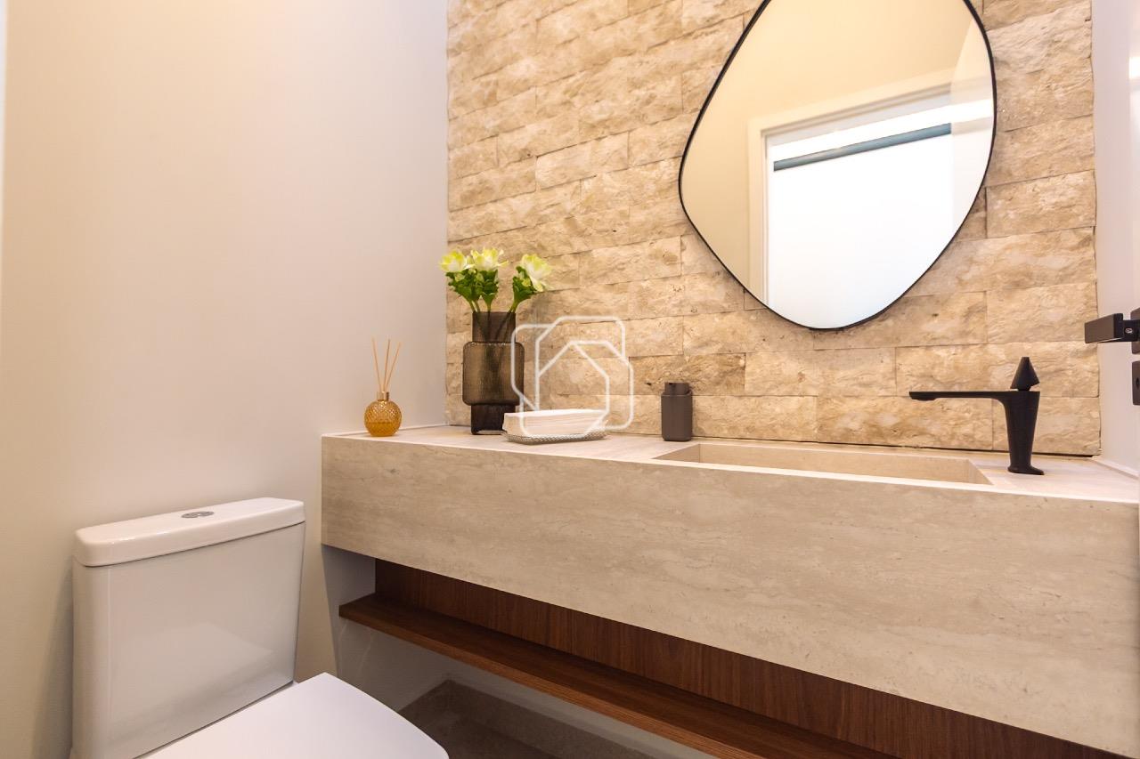 Casa de Condomínio à venda em Indaiatuba - SP - Jardim Residencial Dona Maria Cândida: Lavabo