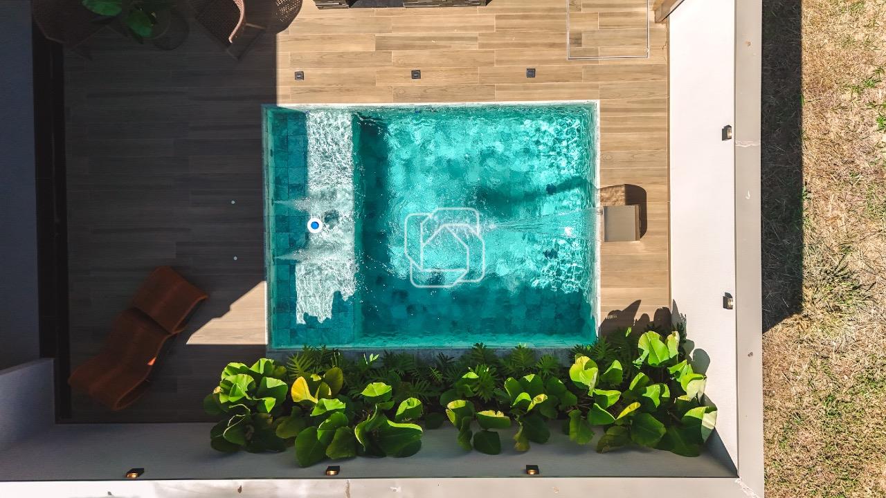 Casa de Condomínio à venda em Indaiatuba - SP - Jardim Residencial Dona Maria Cândida: Área da piscina