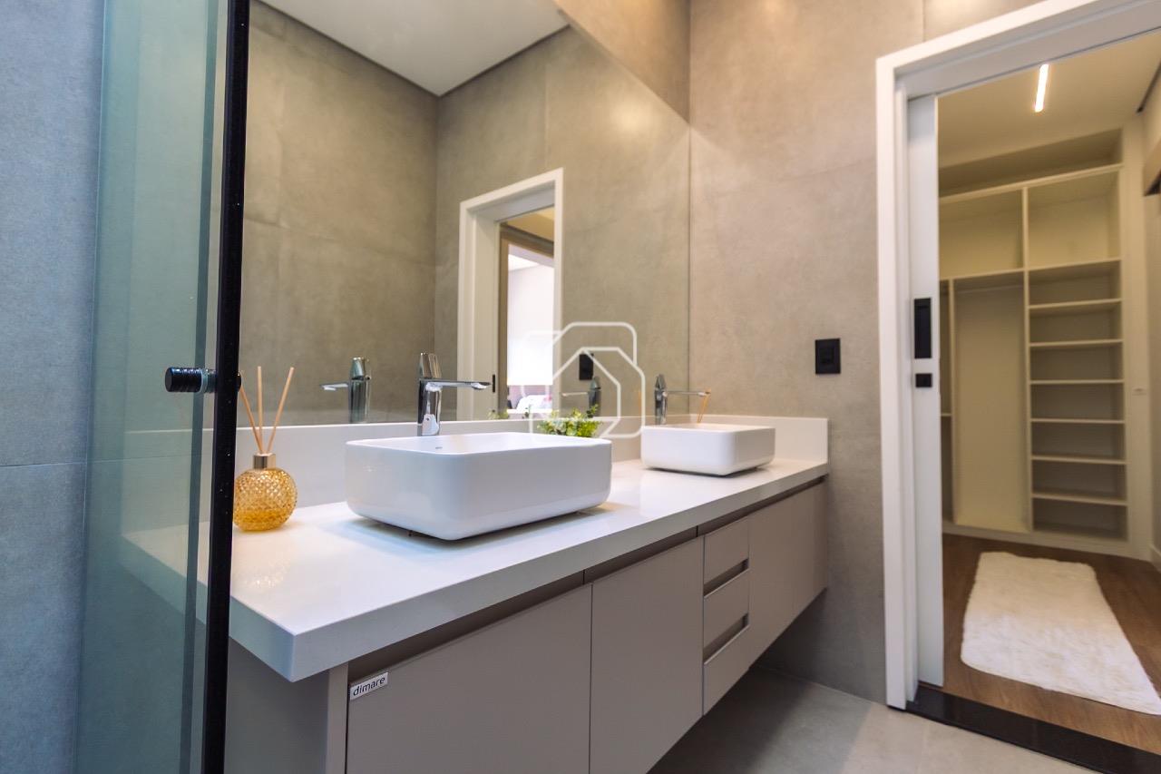 Casa de Condomínio à venda em Indaiatuba - SP - Jardim Residencial Dona Maria Cândida: Banheiro