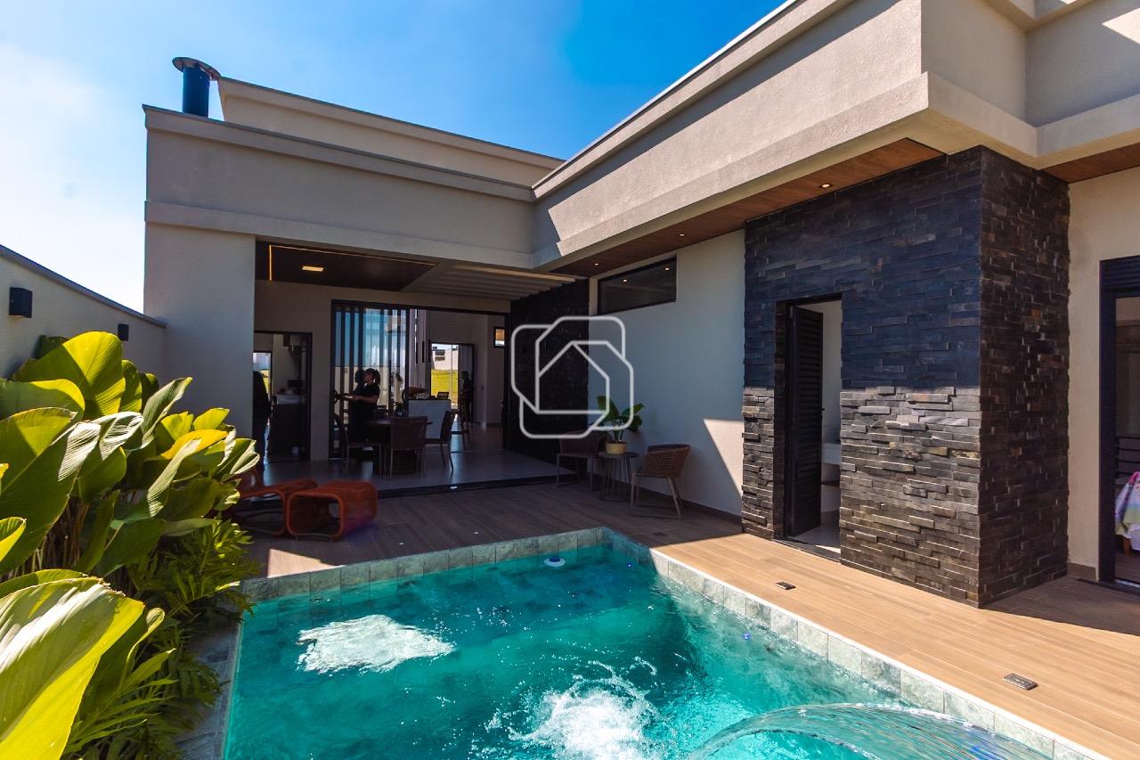 Casa de Condomínio à venda em Indaiatuba - SP - Jardim Residencial Dona Maria Cândida: Área da piscina