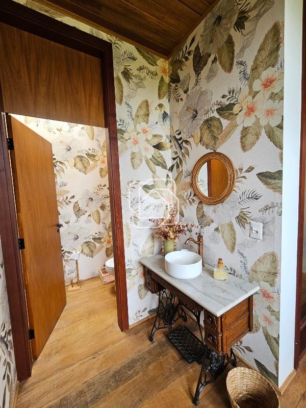 Casa de Condomínio à venda em Monte Mor - SP - Haras Larissa: Lavabo