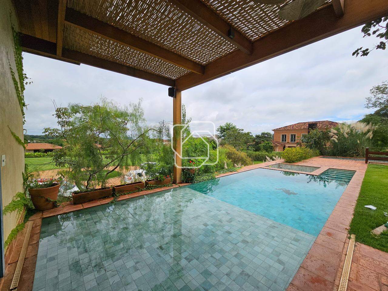 Casa de Condomínio à venda em Monte Mor - SP - Haras Larissa: Área da piscina