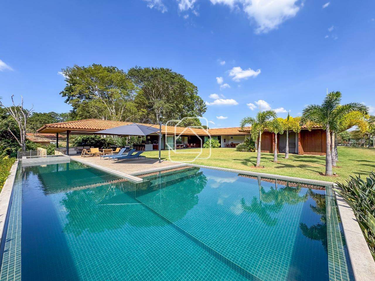 Casa de Condomínio à venda em Monte Mor - SP - Haras Larissa: Área da piscina