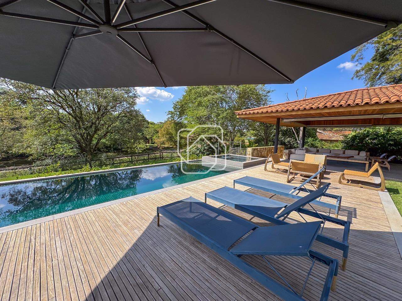 Casa de Condomínio à venda em Monte Mor - SP - Haras Larissa: Área da piscina