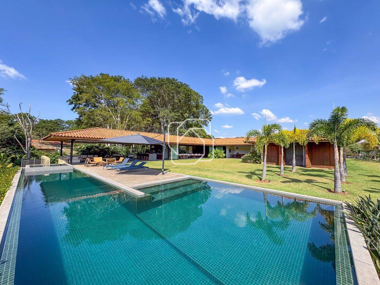 Casa de Condomínio à venda em Monte Mor - SP - Haras Larissa: Área da piscina