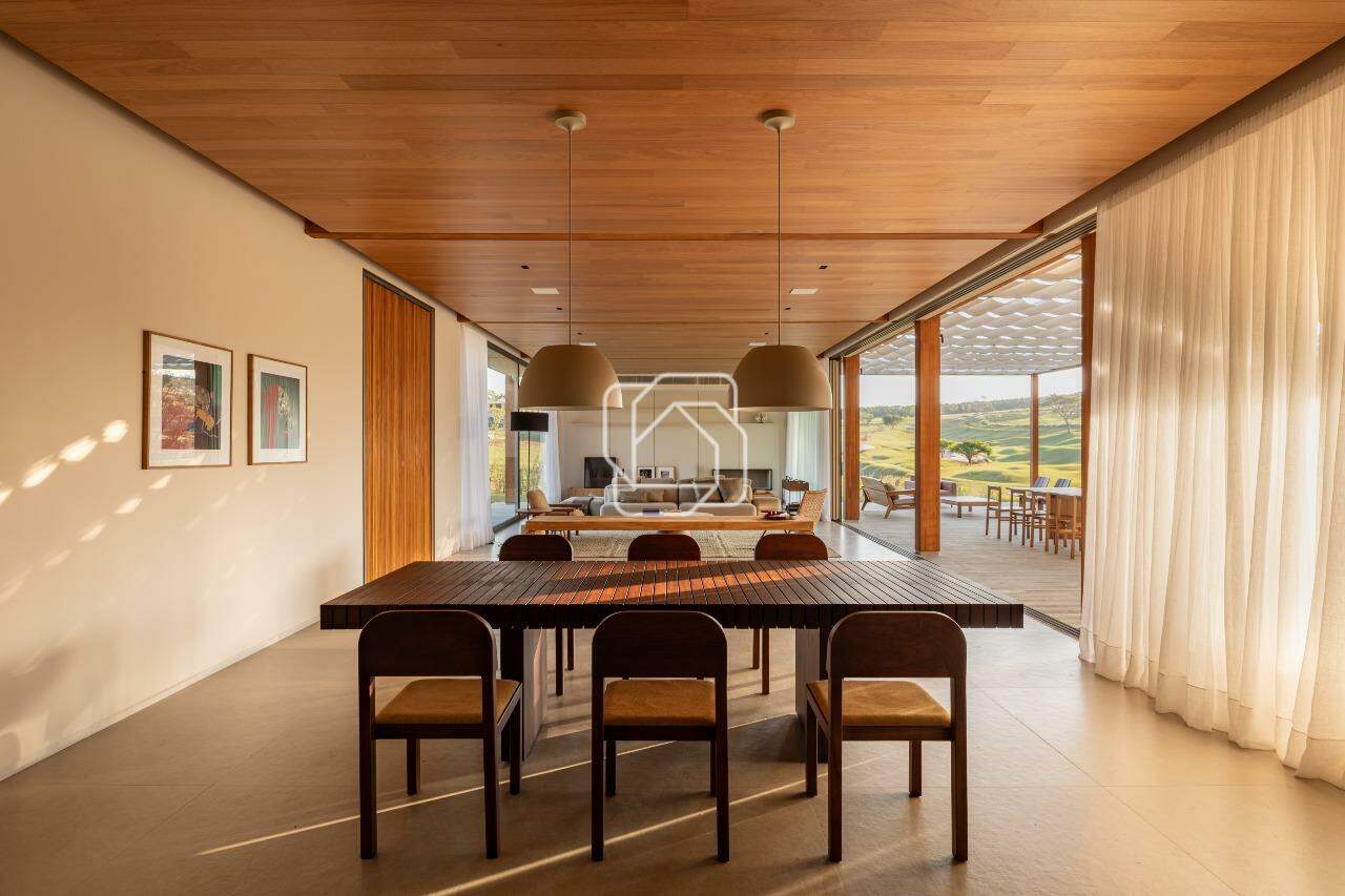 Casa de Condomínio à venda em Monte Mor - SP - Haras Larissa: Sala de jantar