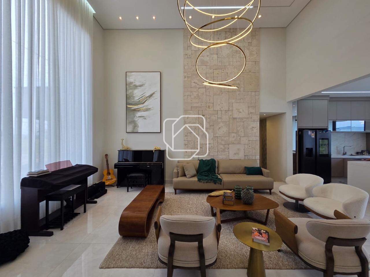Casa de Condomínio à venda em Indaiatuba - SP - Jardins do Golfe Residencial Indaiatuba: Sala de estar