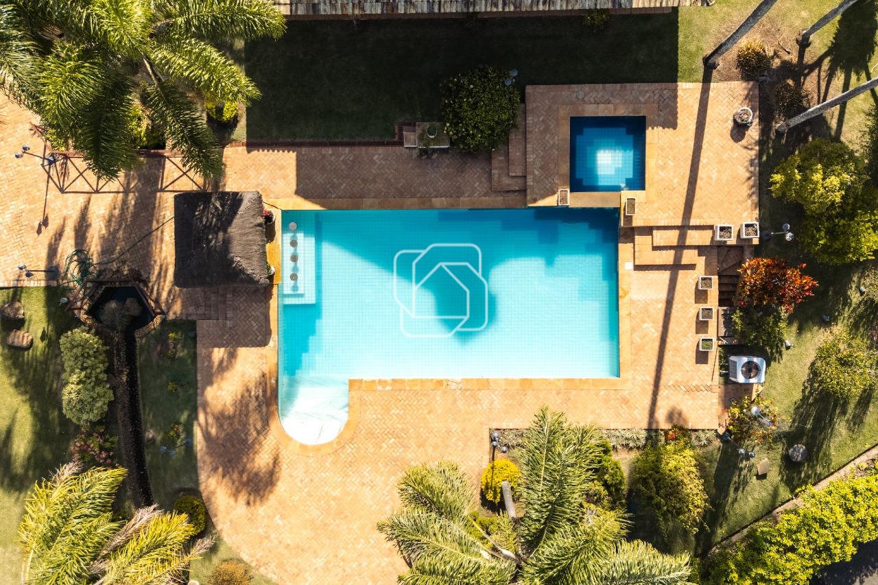 Casa de Condomínio para aluguel em Indaiatuba - SP - Vale das Laranjeiras: Área da piscina