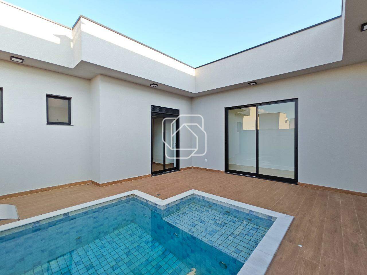 Casa de Condomínio à venda em Indaiatuba - SP - Jardim Residencial Dona Maria Cândida: Área da piscina