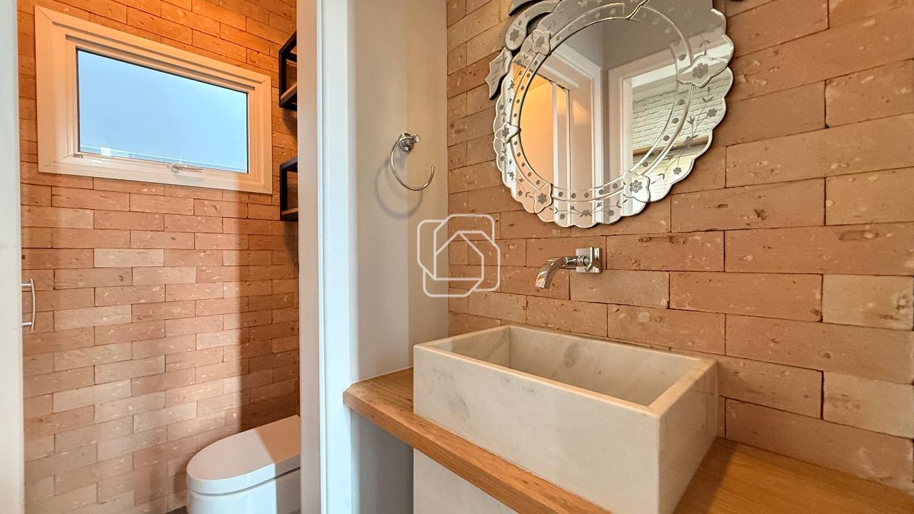 Casa de Condomínio à venda em Indaiatuba - SP - Jardim Villa Romana: Lavabo