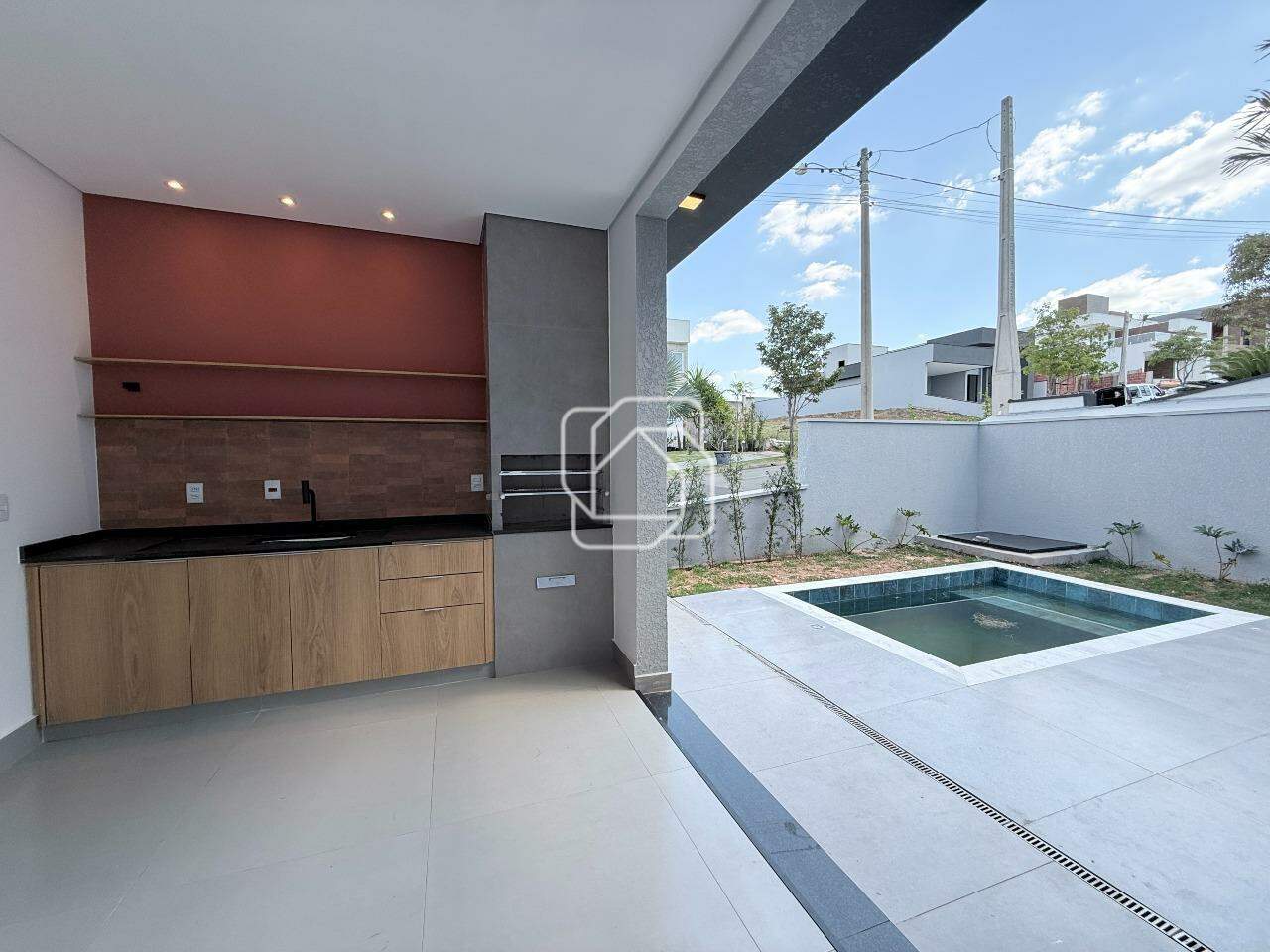 Casa de Condomínio à venda em Salto - SP - Reserva Central Parque: Área gourmet