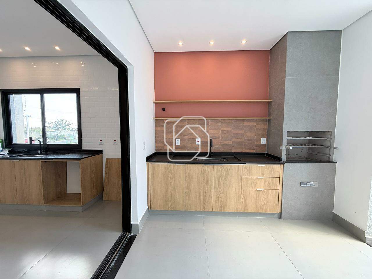 Casa de Condomínio à venda em Salto - SP - Reserva Central Parque: Área gourmet