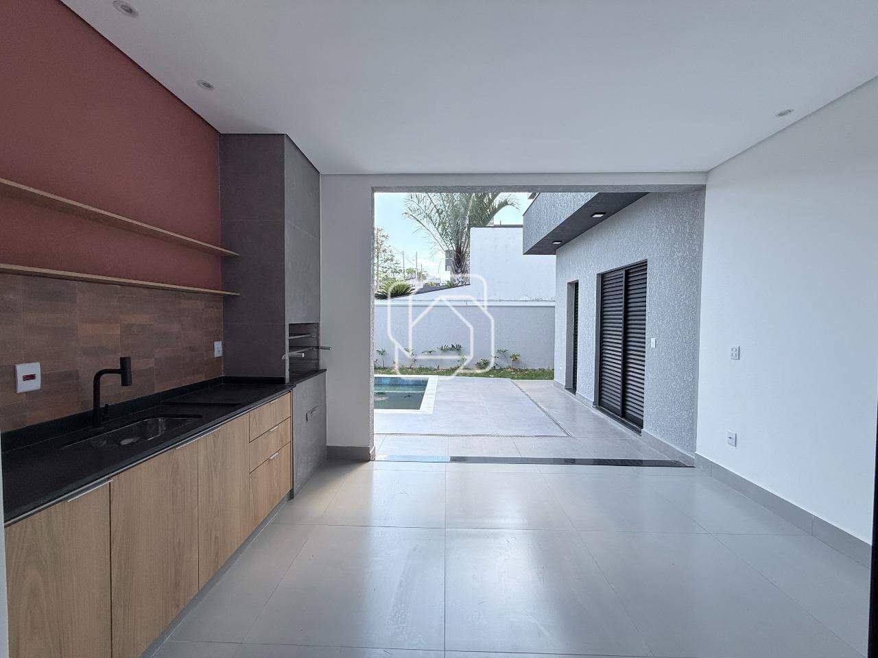 Casa de Condomínio à venda em Salto - SP - Reserva Central Parque: Área gourmet