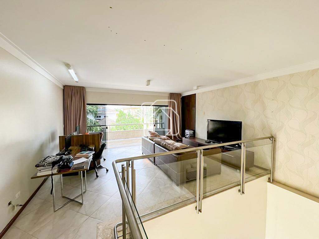 Casa de Condomínio para aluguel em Itu - SP - Jardim Theodora: Mezanino, sala com TV